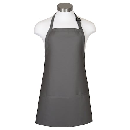 Deltaplus Bib Apron, 3-Pocket, F10, Charcoal 32535